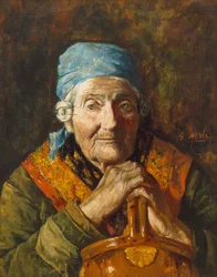 Stará žena (studium)